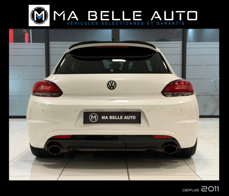VOLKSWAGEN SCIROCCO R 2.0 TSI 265 DSG6 2013 - carnet complet - Xenon GPS Dynaudio JA18 - 315 euros