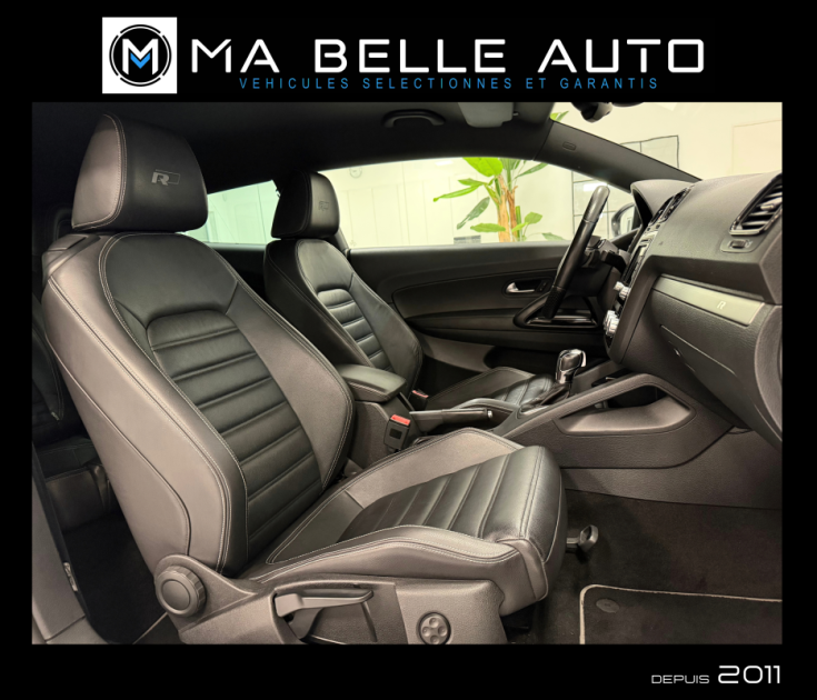 VOLKSWAGEN SCIROCCO R 2.0 TSI 265 DSG6 2013 - carnet complet - Xenon GPS Dynaudio JA18 - 315 euros