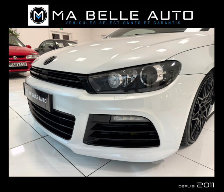 VOLKSWAGEN SCIROCCO R 2.0 TSI 265 DSG6 2013 - carnet complet - Xenon GPS Dynaudio JA18 - 315 euros