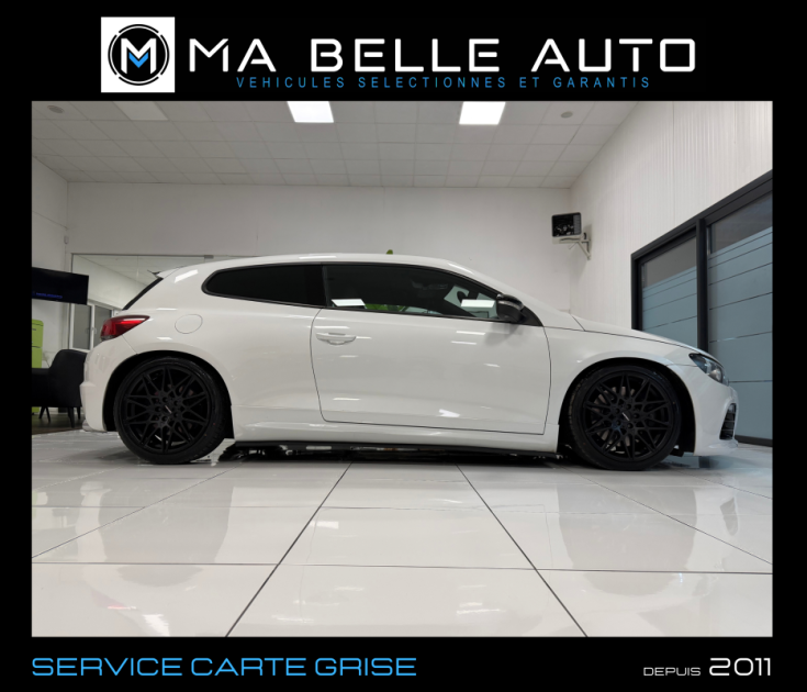 VOLKSWAGEN SCIROCCO R 2.0 TSI 265 DSG6 2013 - carnet complet - Xenon GPS Dynaudio JA18 - 315 euros