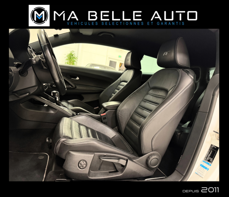 VOLKSWAGEN SCIROCCO R 2.0 TSI 265 DSG6 2013 - carnet complet - Xenon GPS Dynaudio JA18 - 315 euros