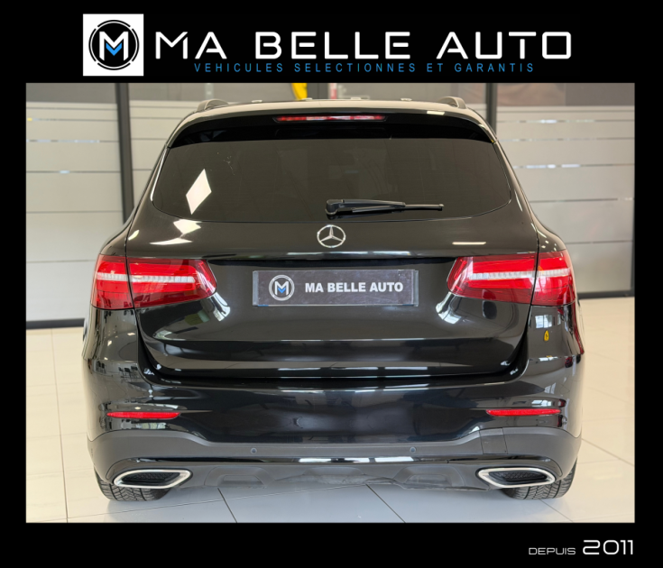 MERCEDES GLC 220D AMG LINE 9G-TRONIC 4MATIC / Toit Pano Attelage élec. GPS Camera Carplay JA19 