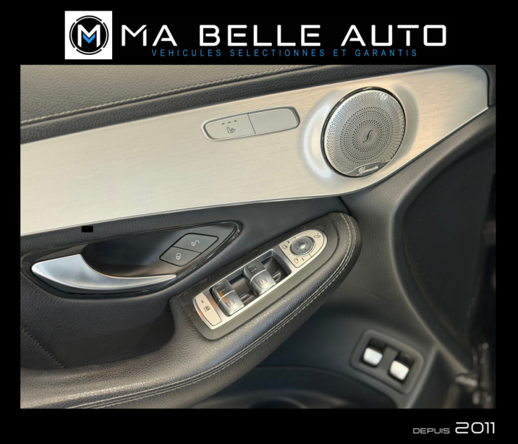 MERCEDES GLC 220D AMG LINE 9G-TRONIC 4MATIC / Toit Pano Attelage élec. GPS Camera Carplay JA19 
