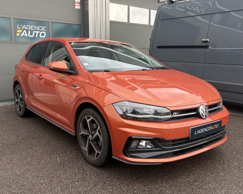 Volkswagen Polo VI 1.5 TSI 150ch R-Line 2020 — Révision COMPLÈTE - 2ème main - Pneus avant NEUFS