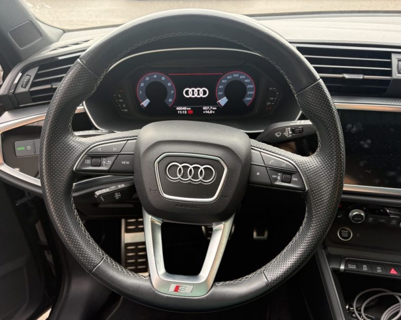 Audi Q3 Sportback 35 TFSI 150ch S Line S tronic 2021 — 2ème main - CT VIERGE - Entretien Complet