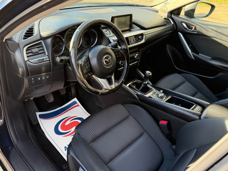 MAZDA 6 2.2 SKYACTIV-D 150 CH ELEGANCE - Confort - Bluetooth - Révisée & Garantie 6 Mois
