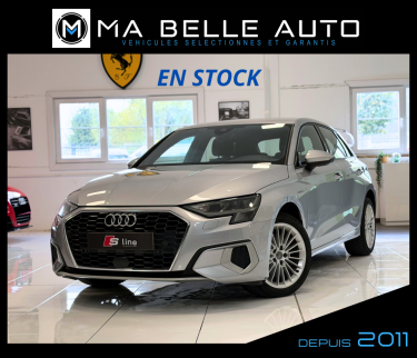 AUDI A3 SPORTBACK 30 TFSI 110 MILD-HYBRID DESIGN S-TRONIC 7 / Virtual Cockpit Keyless Hayon élec. 