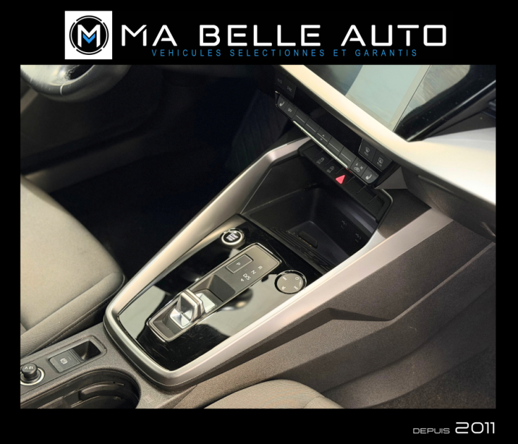 AUDI A3 SPORTBACK 30 TFSI 110 MILD-HYBRID DESIGN S-TRONIC 7 / Virtual Cockpit Keyless Hayon élec. 
