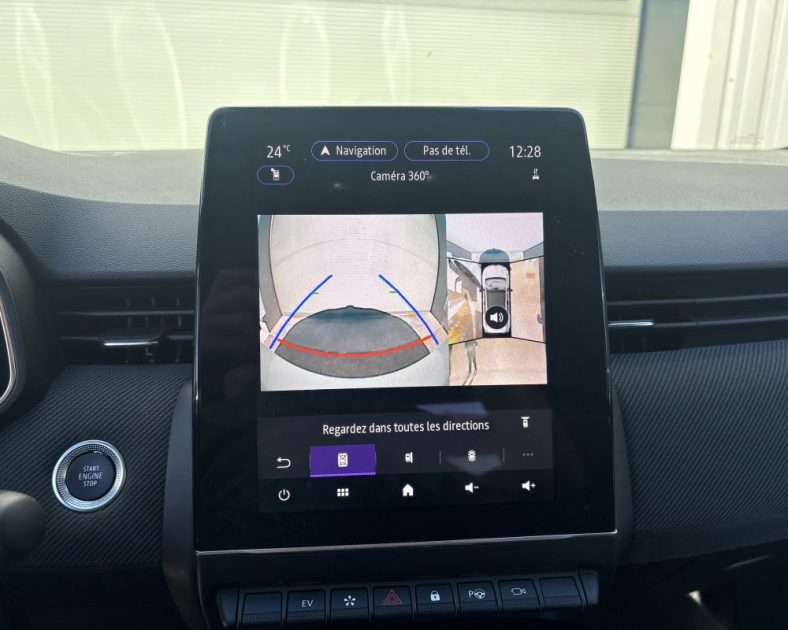 Renault Clio E-Tech 145ch Esprit Alpine 2024 —Caméra 360° - Park Assist - Sièges sports - CARPLAY
