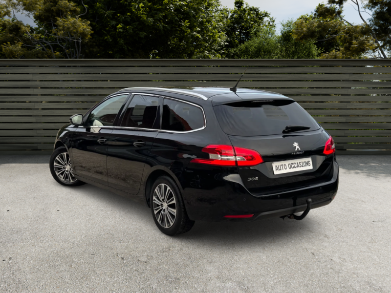 PEUGEOT 308 1.5 HDI 130Ch PAC ALLURE FULL OPTIONS GPS/CLIM/CUIR/LED 1er MAIN 