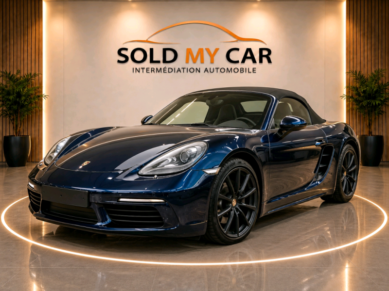 PORSCHE 718 BOXSTER 2.0 300 PDK - CAMERA DE RECUL - RADAR AVANT - SIEGES ET VOLANT CHAUFFANT 