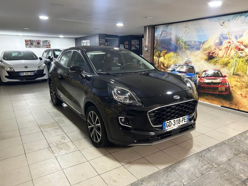 FORD PUMA 1.0 FLEXIFUEL HYBRIDE 125CH TITANIUM X 2021