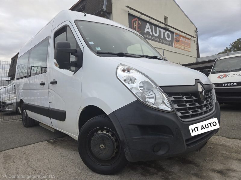 ✅ RENAULT MASTER 3 PHASE 2 COMBI III L2H2 2.3 DCI 145Ch 9 PLACES AUTOBUS MINIBUS VANLIFE 9 SIEGES✅ 