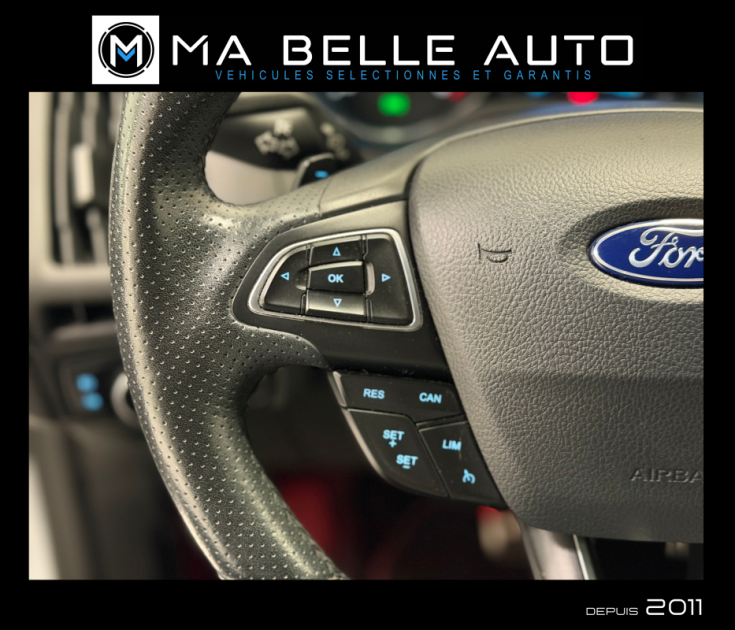 FORD FOCUS 1.5 ECOBOOST 150 ST-LINE POWERSHIFT / GPS LED JA17 VOLANT CHAUFFANT ETC