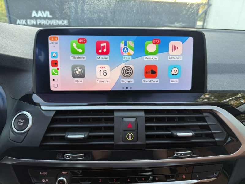 B.M.W. X3 30E XDRIVE 292CH XLINE TOIT OUVANT  2020
