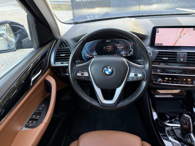 B.M.W. X3 30E XDRIVE 292CH XLINE TOIT OUVANT  2020