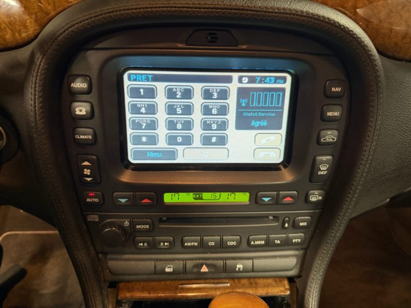 JAGUAR S-Type II PHASE (2) 2.7 D V6 207 Cv BOITE AUTOMATIQUE / TOIT OUVRANT INTERIEUR CUIR ECRAN GPS