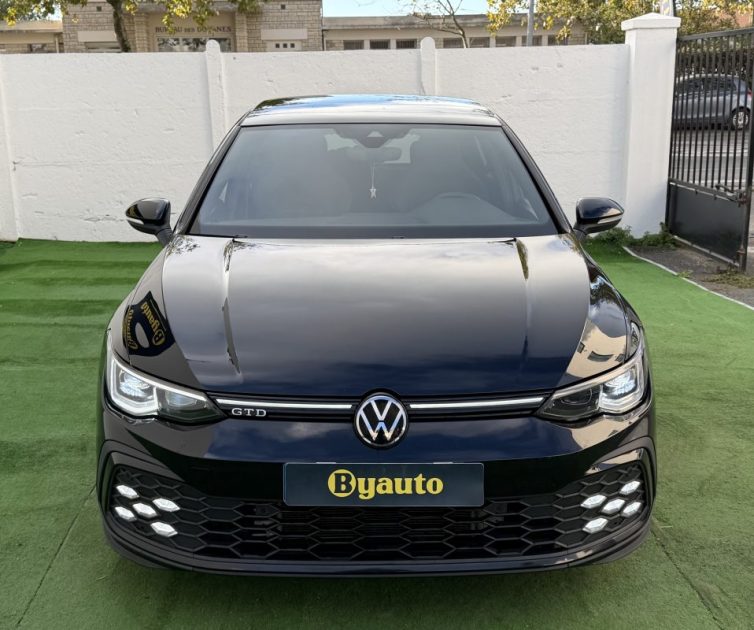 VOLKSWAGEN GOLF VIII 2.0 TDI  200 CV GTD DSG / TOIT OUVRANT  SUIVIE VW GARANTIE 12 MOIS  