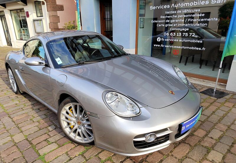 PORSCHE CAYMAN S 987 Flat6 3.4l 285ch