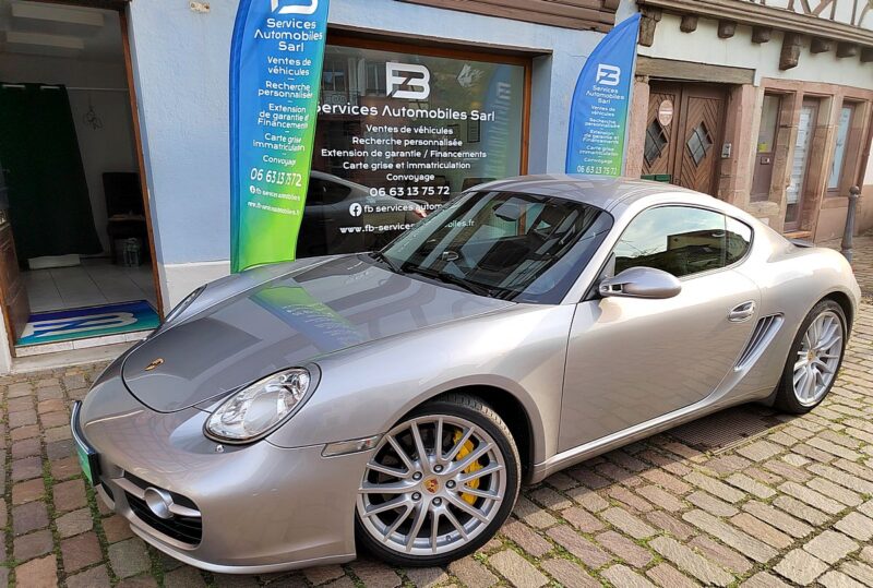 PORSCHE CAYMAN S 987 Flat6 3.4l 285ch