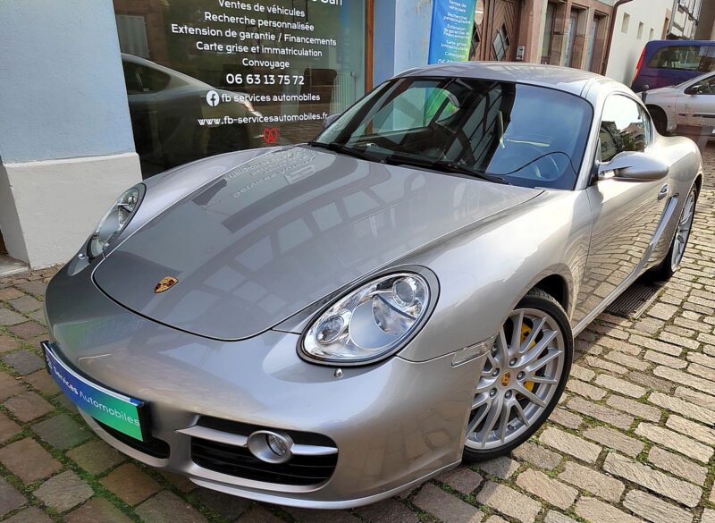 PORSCHE CAYMAN S 987 Flat6 3.4l 285ch