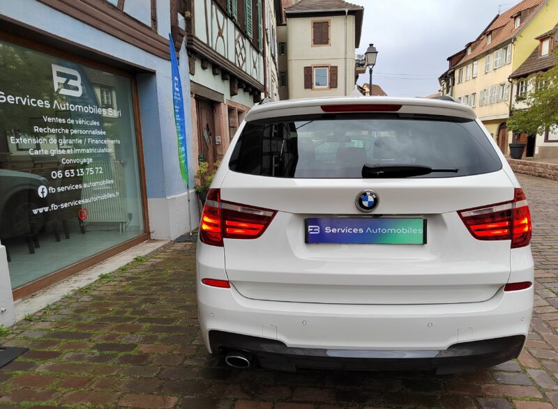 BMW X3 20d 190ch Pack M Sport