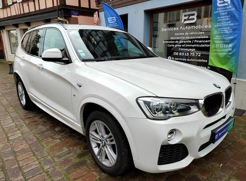 BMW X3 20d 190ch Pack M Sport