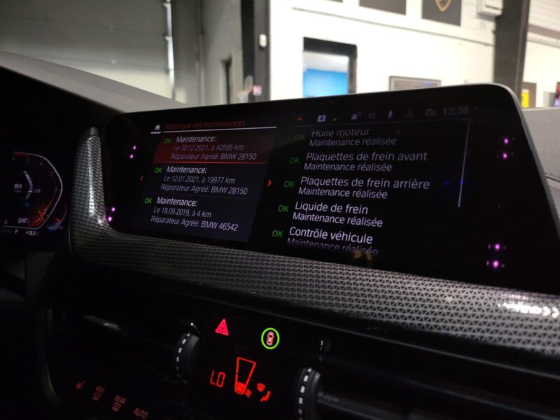 B.M.W. SERIE 1 III 118 D M SPORT TO / APPLECARPLAY / VIRTUAL / TETE HAUTE