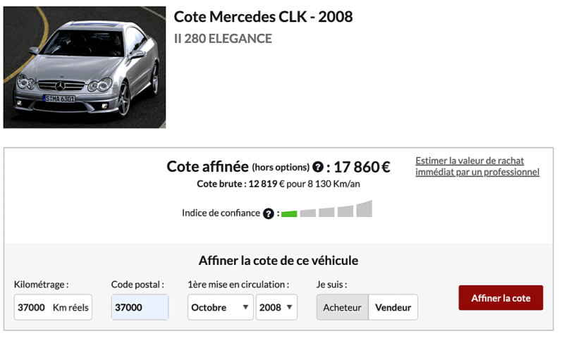 Mercedes-Benz CLK 2008