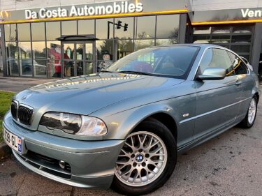 BMW SERIE 3 E46 COUPE 325i 2.5 6 CYLINDRES 192 Cv BOITE AUTO / CUIR ORIGINE FRANCE - Garantie