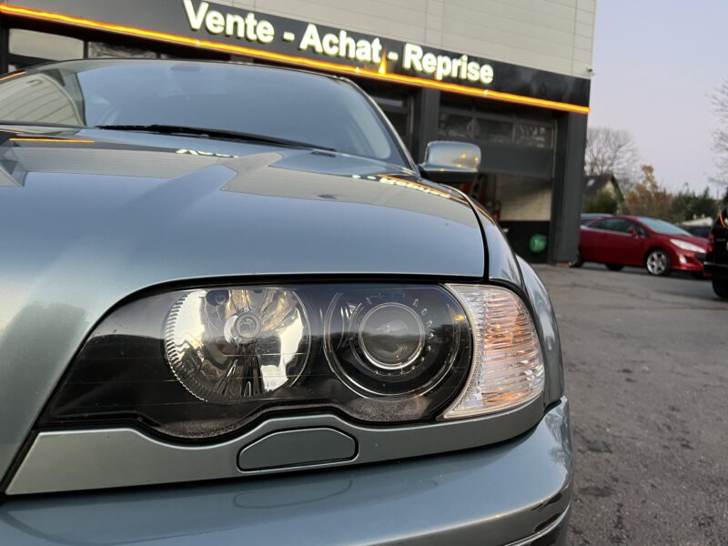 BMW SERIE 3 E46 COUPE 325i 2.5 6 CYLINDRES 192 Cv BOITE AUTO / CUIR ORIGINE FRANCE - Garantie