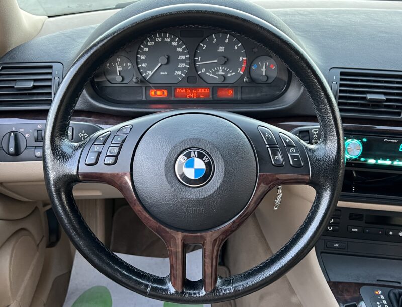 BMW SERIE 3 E46 COUPE 325i 2.5 6 CYLINDRES 192 Cv BOITE AUTO / CUIR ORIGINE FRANCE - Garantie