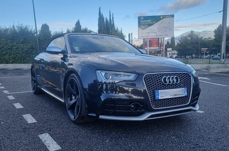 AUDI RS5 Quatro S-Tronic Cabriolet V8 450CV Garantie 12 mois