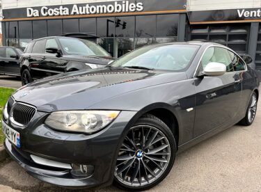 BMW SERIE 3 E92 COUPE PHASE 2 LCI 320D 2.0 184 Cv BOITE AUTO TOIT OUVRANT CUIR GPS - Garantie1an