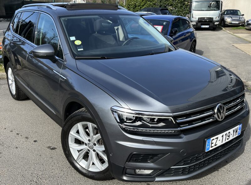 VOLKSWAGEN TIGUAN ALLSPACE 2.0 TDI 150 Cv CARAT 7 PLACES DSG7 VIRTUAL TOIT OUVRANT - Garantie1an