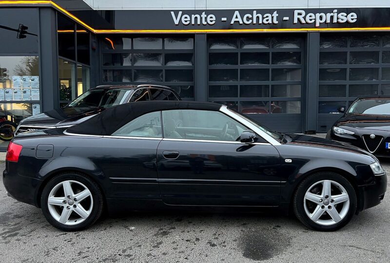 AUDI A4 II B6 CABRIOLET 1.8 TURBO 163 Cv CUIR GPS AMBITION LUXE / ORIGINE FRANCE - Garantie1an
