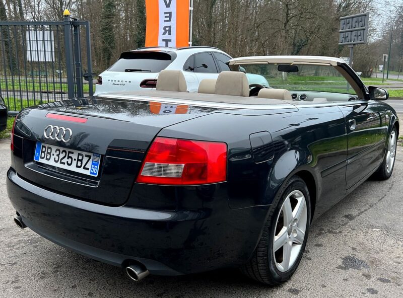 AUDI A4 II B6 CABRIOLET 1.8 TURBO 163 Cv CUIR GPS AMBITION LUXE / ORIGINE FRANCE - Garantie1an