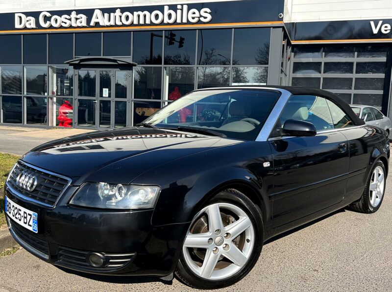 AUDI A4 II B6 CABRIOLET 1.8 TURBO 163 Cv CUIR GPS AMBITION LUXE / ORIGINE FRANCE - Garantie1an