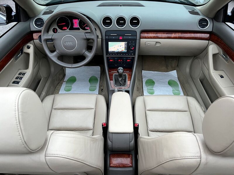 AUDI A4 II B6 CABRIOLET 1.8 TURBO 163 Cv CUIR GPS AMBITION LUXE / ORIGINE FRANCE - Garantie1an