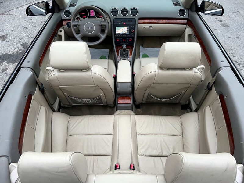 AUDI A4 II B6 CABRIOLET 1.8 TURBO 163 Cv CUIR GPS AMBITION LUXE / ORIGINE FRANCE - Garantie1an