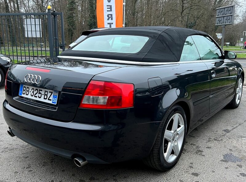 AUDI A4 II B6 CABRIOLET 1.8 TURBO 163 Cv CUIR GPS AMBITION LUXE / ORIGINE FRANCE - Garantie1an
