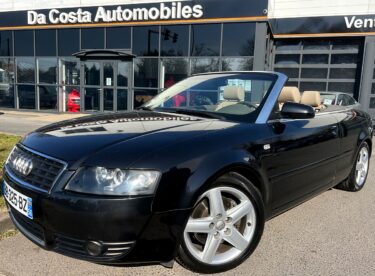 AUDI A4 II B6 CABRIOLET 1.8 TURBO 163 Cv CUIR GPS AMBITION LUXE / ORIGINE FRANCE - Garantie1an