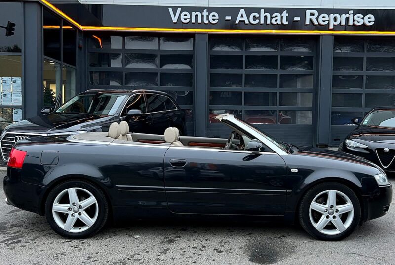 AUDI A4 II B6 CABRIOLET 1.8 TURBO 163 Cv CUIR GPS AMBITION LUXE / ORIGINE FRANCE - Garantie1an