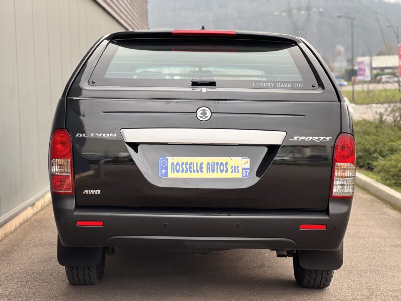 SSANGYONG ACTYON 200 XDI 140CH DOUBLE CABINE 4WD
