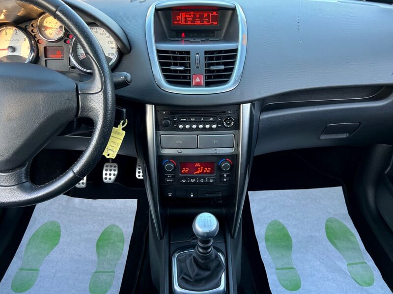 PEUGEOT 207 PHASE 2 II 1.6 TURBO 156 Cv FELINE TOIT PANORAMIQUE BLUETOOTH BVM6 - Garantie 6 Mois