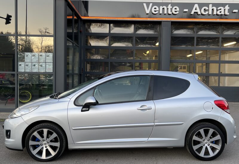 PEUGEOT 207 PHASE 2 II 1.6 TURBO 156 Cv FELINE TOIT PANORAMIQUE BLUETOOTH BVM6 - Garantie 6 Mois