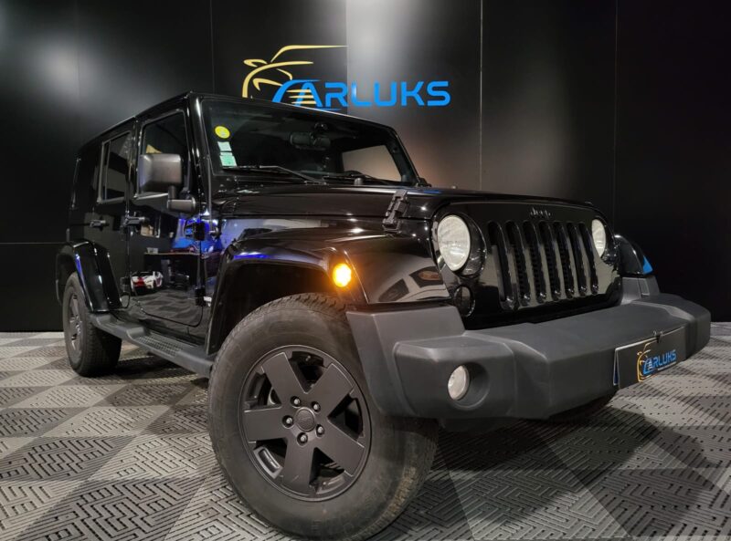 JEEP WRANGLER III 2.8 CRD 200cv SAHARA Unlimited, Caméra , Sieges chauffants