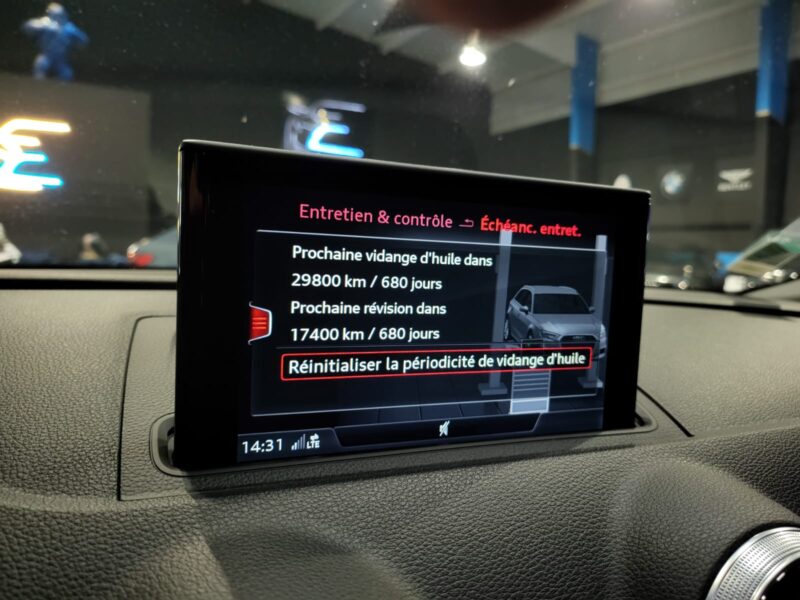 Audi A3 2.0 TFSI 190cv quattro S-TRONIC , Virtual Cokpit , Caméra , Full cuir