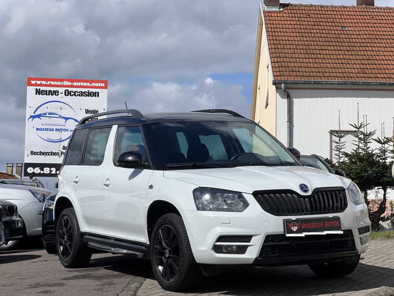 SKODA  YETI 2.0 TDI DSG Monte Carlo 4x4 Navi/Attelage