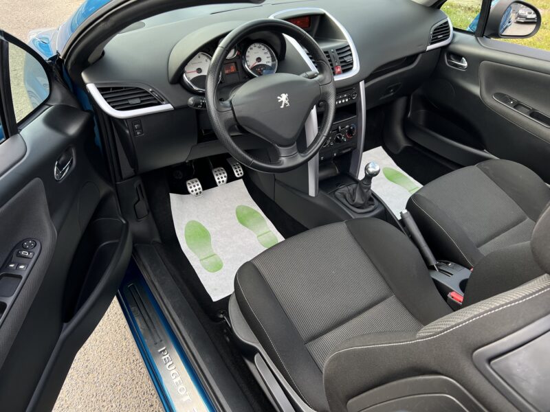 PEUGEOT 207 CC 1.6 VTI 120 Cv CABRIOLET 27 700 Kms REELS ORIGINE FRANCE - Garantie1an